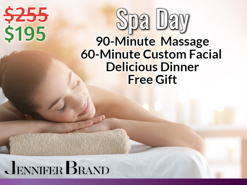 Spa Specials at Jennifer Brand Spa Located at 2717 Hwy K Ofallon MO